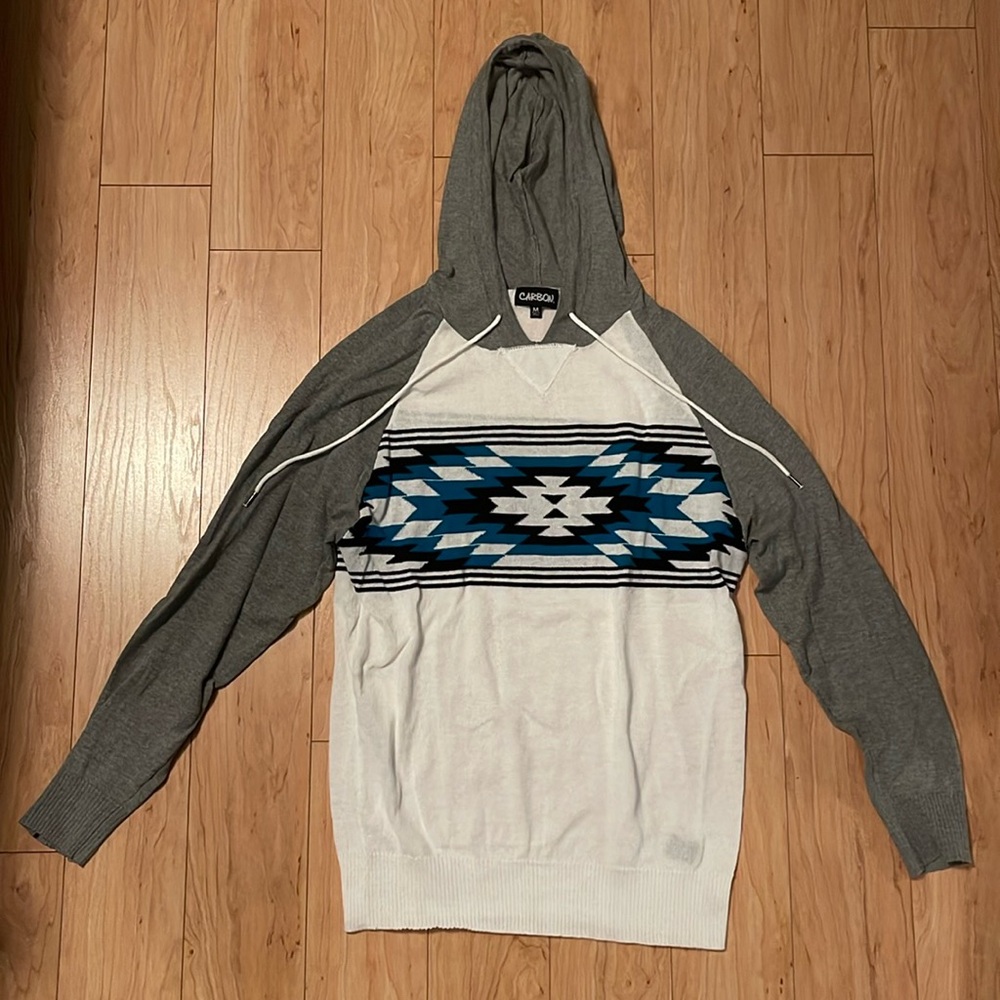 Carbon knitted sweater